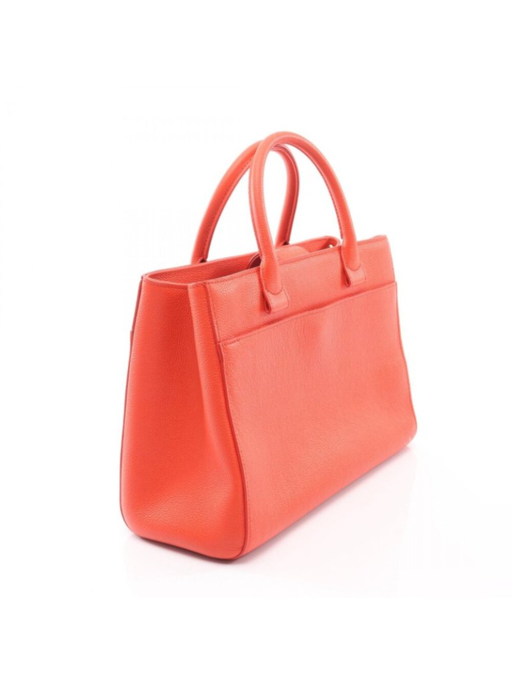 Chanel Tote Neo Executive 2-Way Orange Caviar Leather - Picture 2 of 10